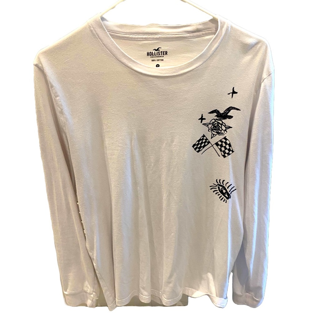 Men’s Medium Hollister Long Sleeve Cotton T Shirt